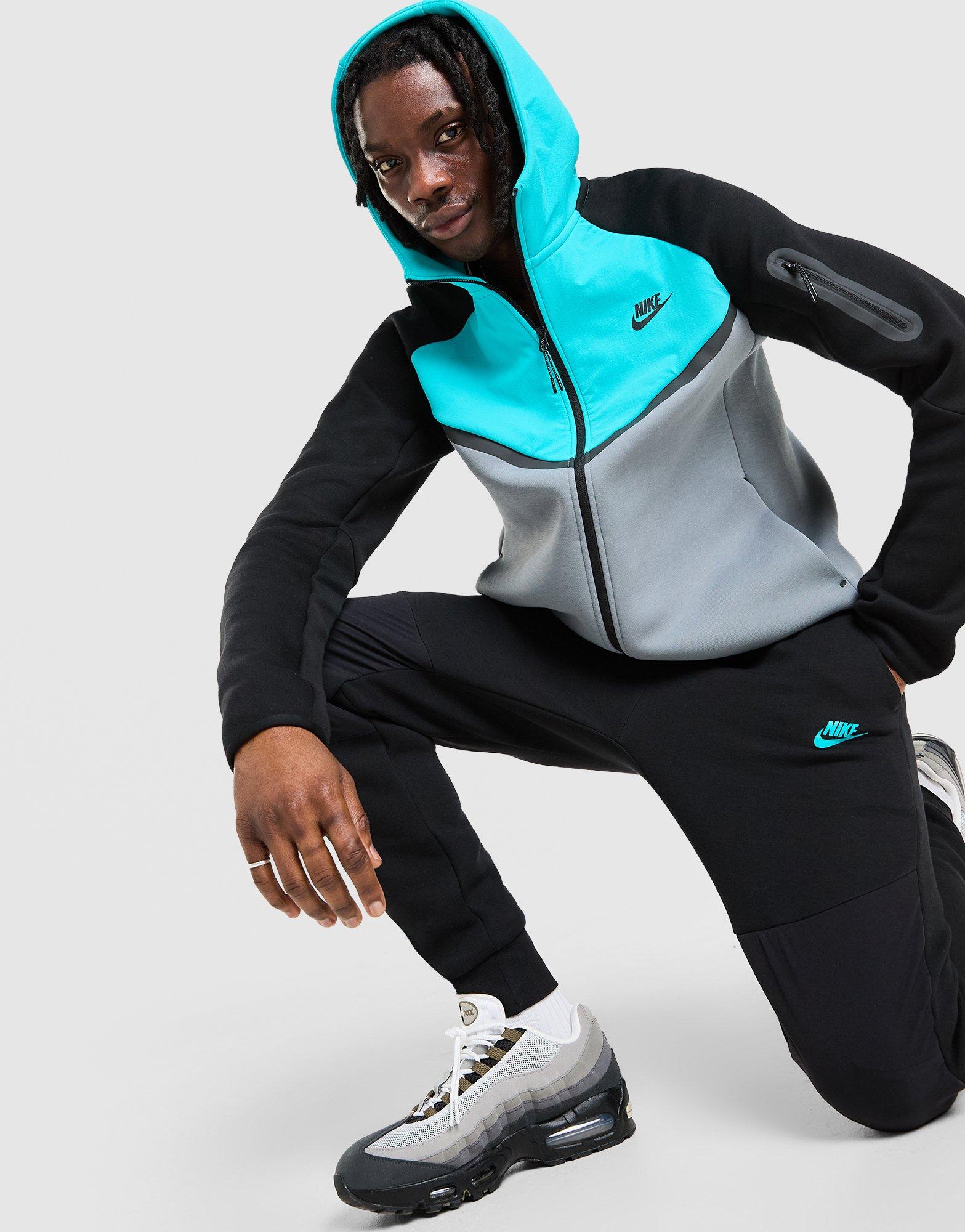 Black Nike Tech Fleece Full-Zip Hoodie - JD Sports New Zealand