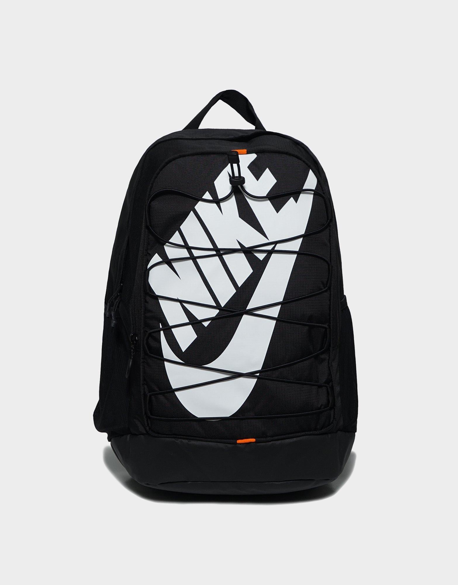 nike air hayward backpack black Black/Black/White Side water bottle mesh pockets. Nike Hayward Backpack (26L). Nike