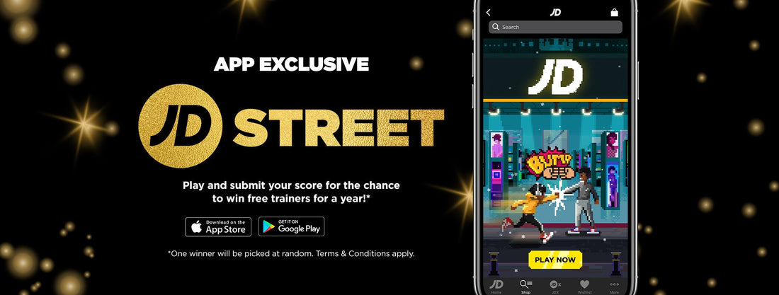 PLAY JD STREET TO WIN TRAINERS FOR A YEAR