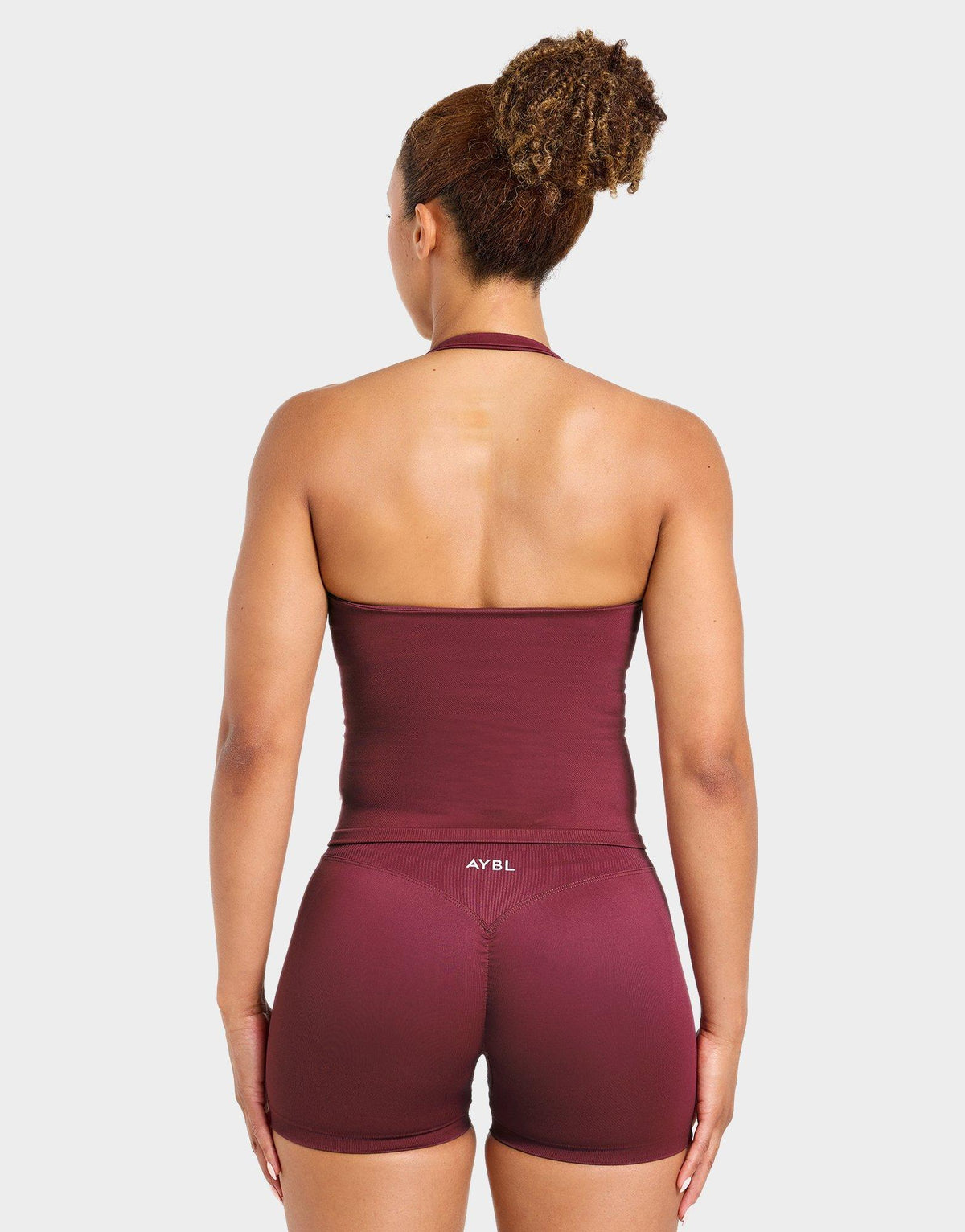 Enhance Seamless Halter Tank Top
