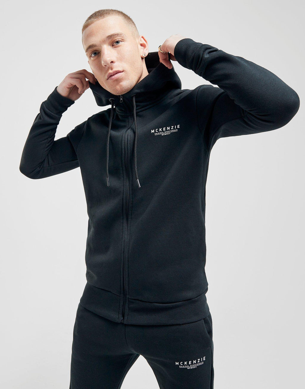 Essential Zip Through Hoodie Men's