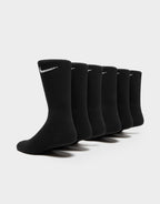 6-Pack Everyday Cushioned Training Crew Socks