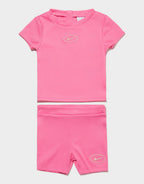 Girls' Ribbed T-Shirt/Shorts Set Infant