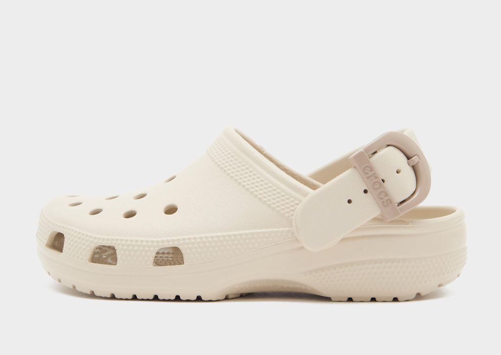 Classic Enamel Buckle Clogs Women's