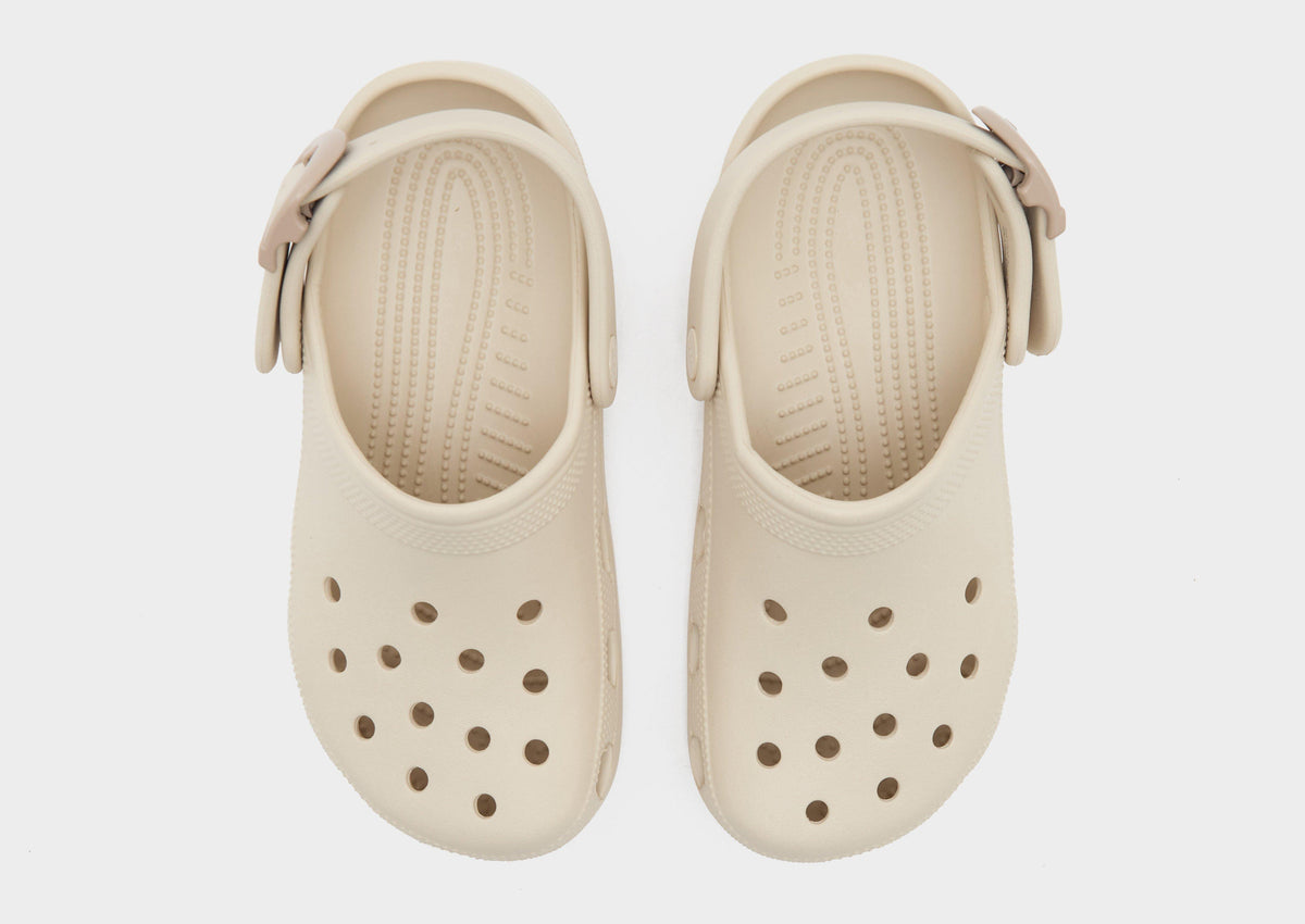 Classic Enamel Buckle Clogs Women's