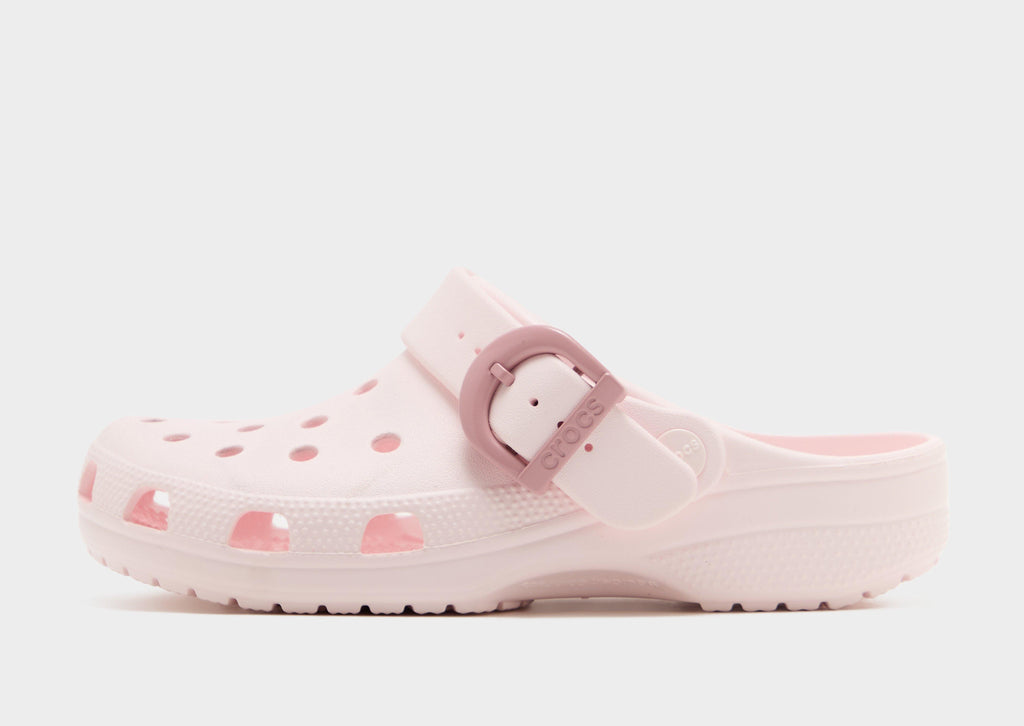 Classic Enamel Buckle Clogs Women's