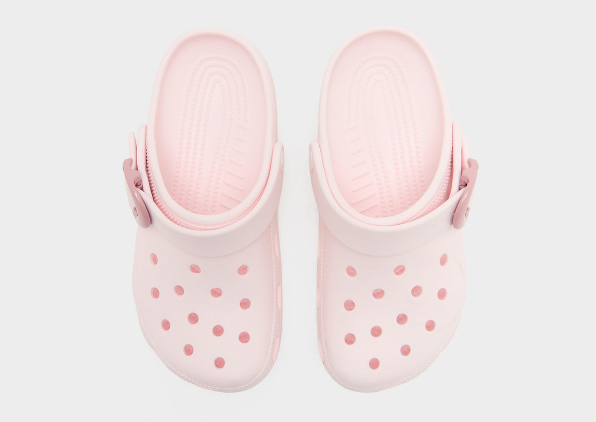 Classic Enamel Buckle Clogs Women's