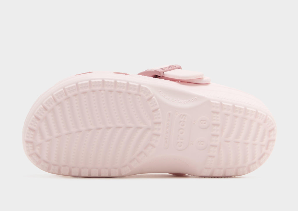 Classic Enamel Buckle Clogs Women's