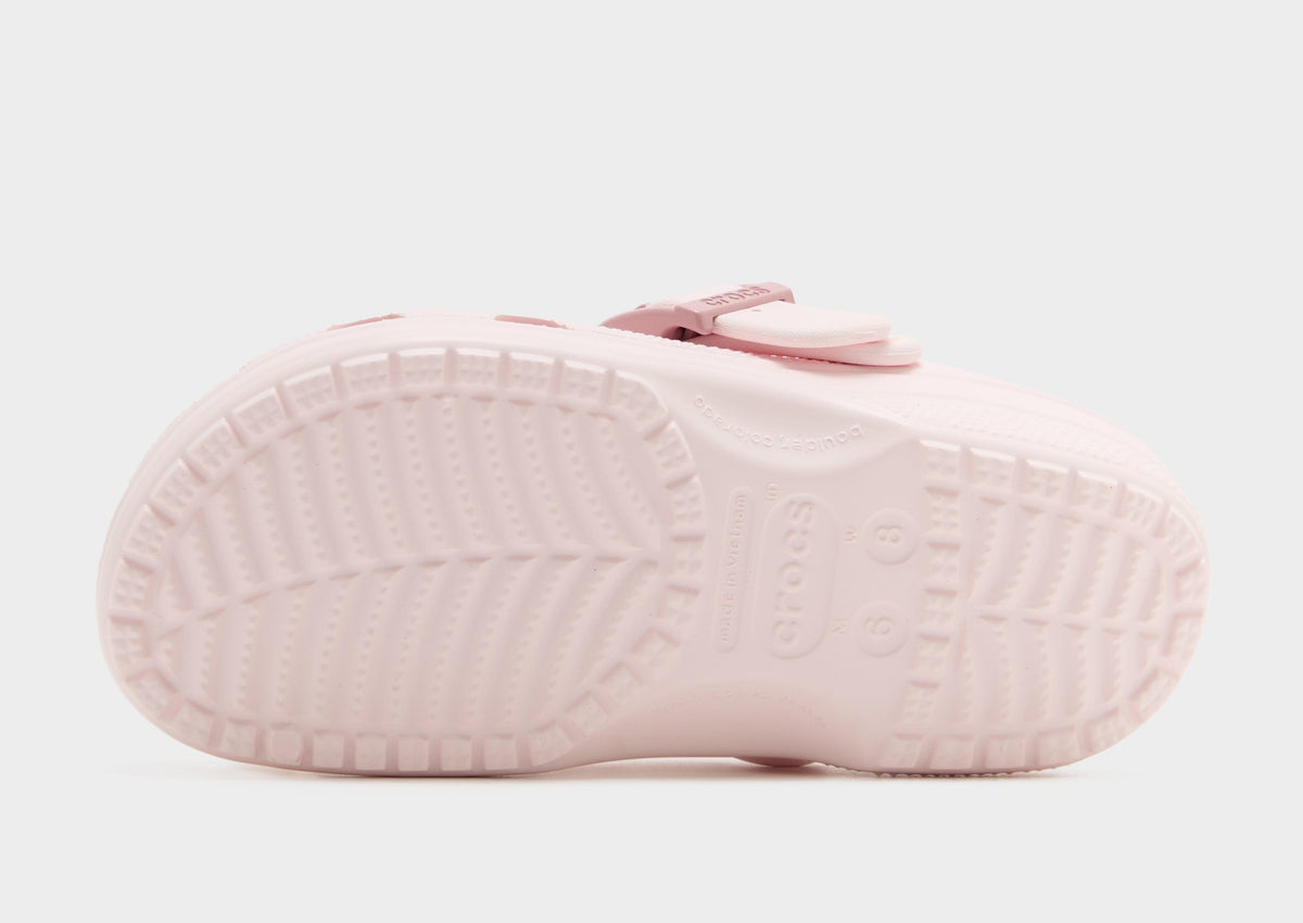 Classic Enamel Buckle Clogs Women's