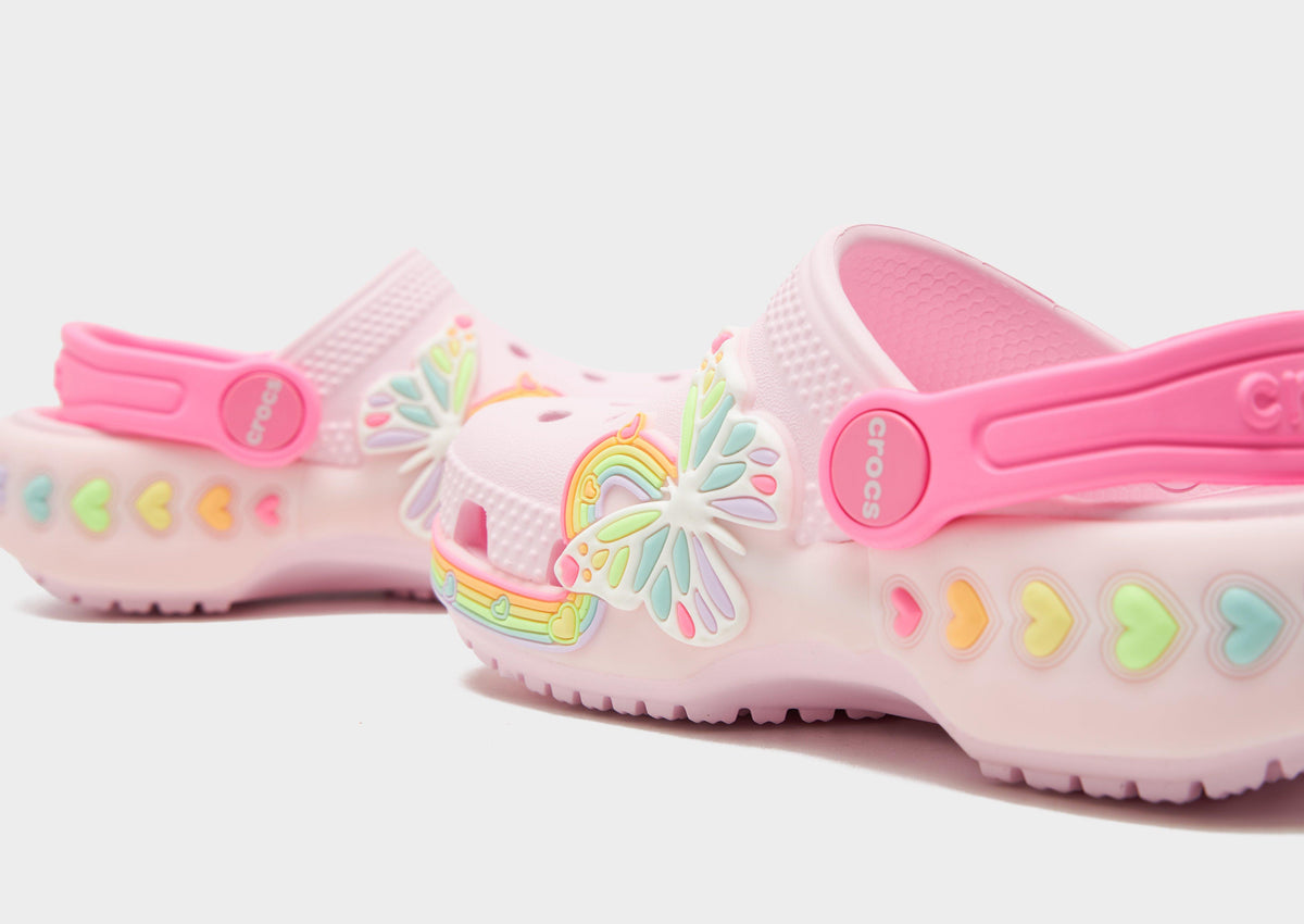 Classic Clogs 'Butterfly Light-Up' Infant's