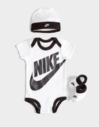3 Piece Futura Logo Babygrow Set Infant