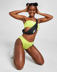 Swoosh High Waist Bikini Bottoms