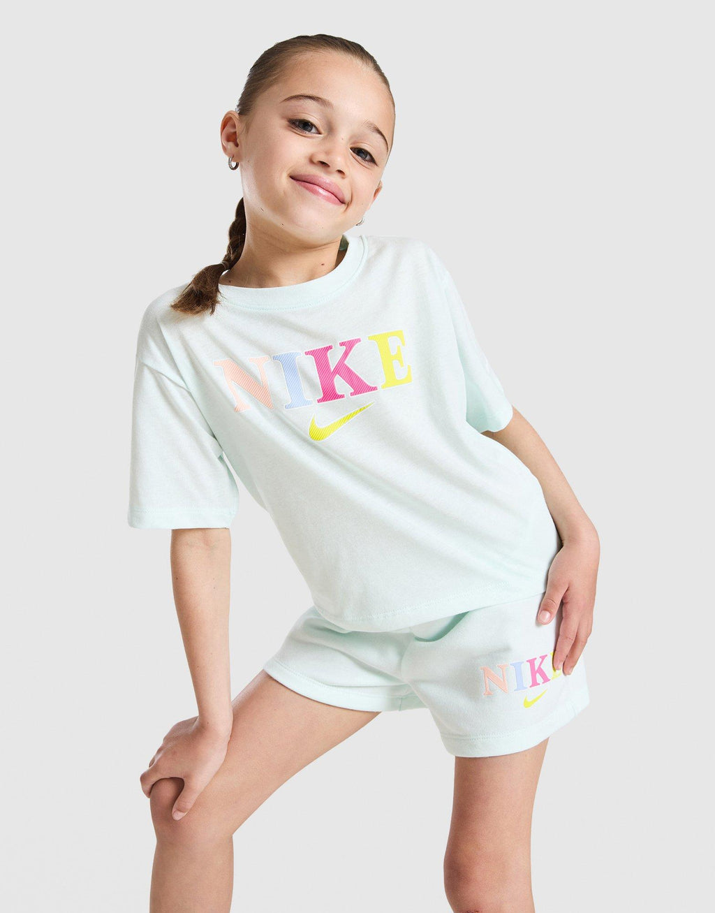 Girls' Graphic T-Shirt/Shorts Set Children