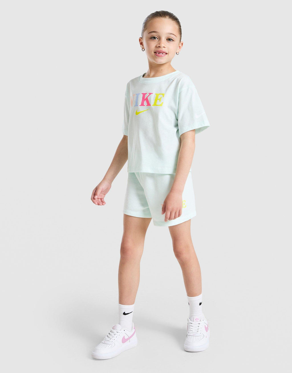 Girls' Graphic T-Shirt/Shorts Set Children