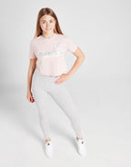 Girls' Core Crop Foil T-Shirt Junior