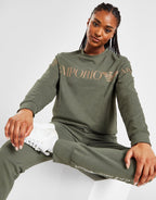 Oversized Logo Crew Sweatshirt