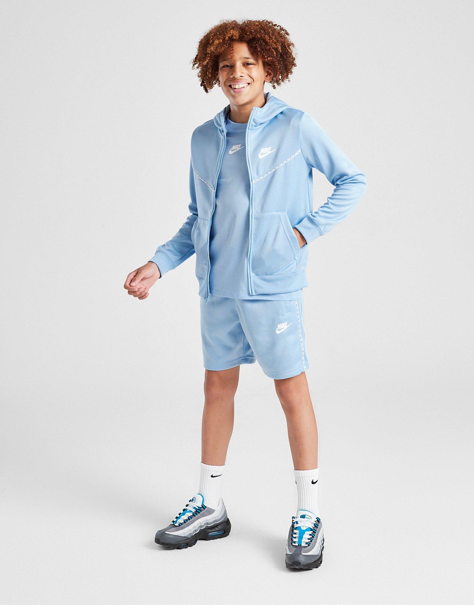 Tape Poly Full Zip Hoodie Junior