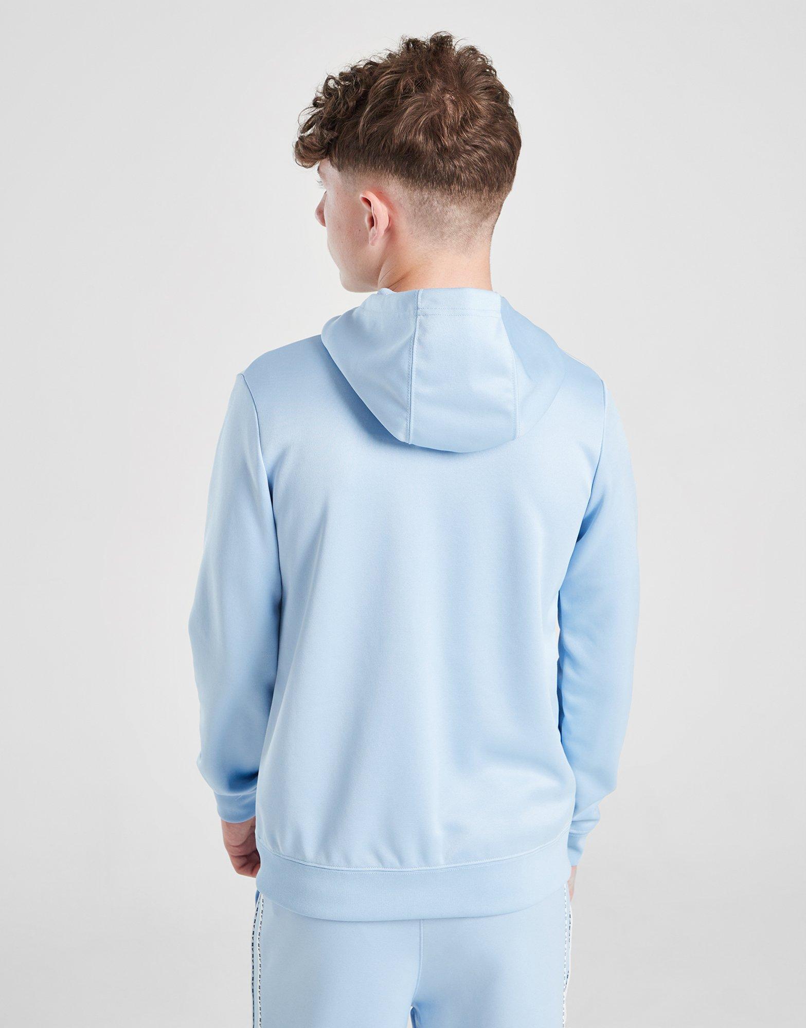 Tape Poly Full Zip Hoodie Junior