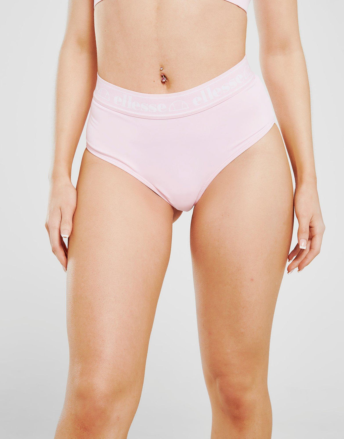 Tape High Waisted Bikini Bottoms