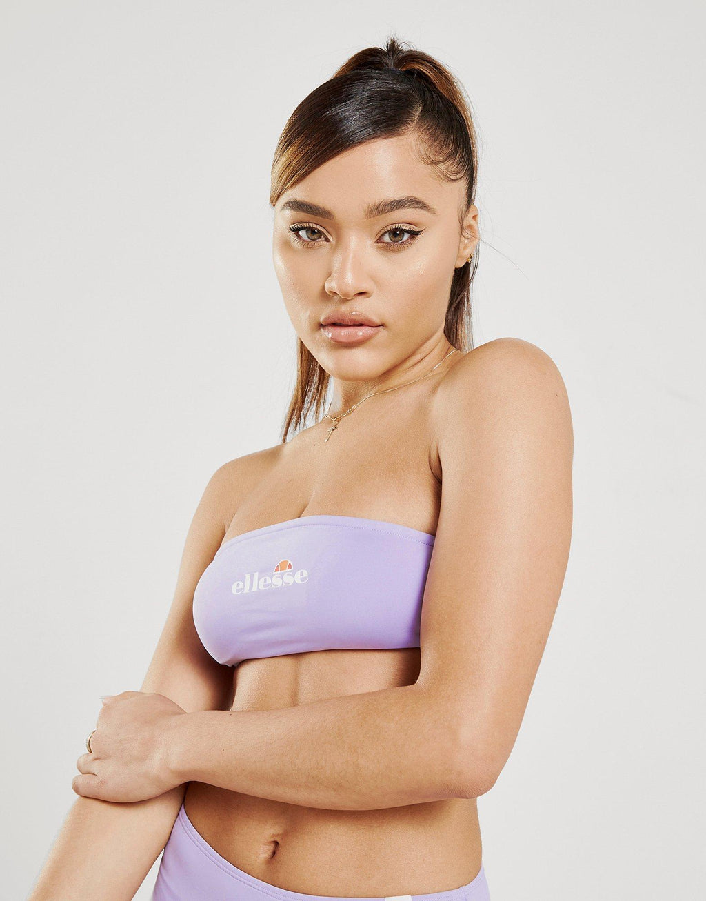 Logo Bandeau Bikini Top