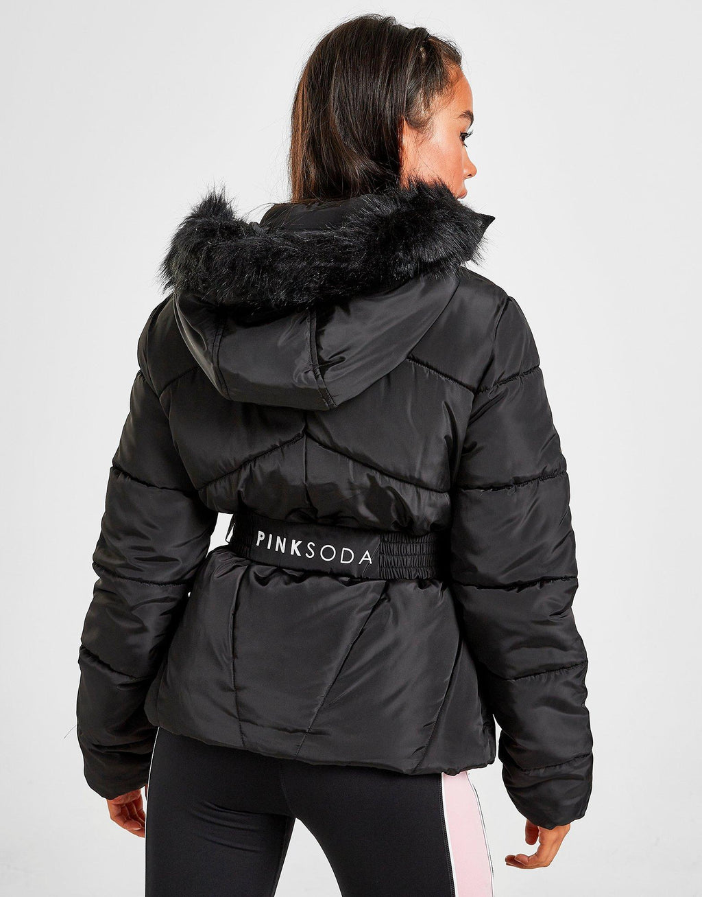 Fur Belted Jacket
