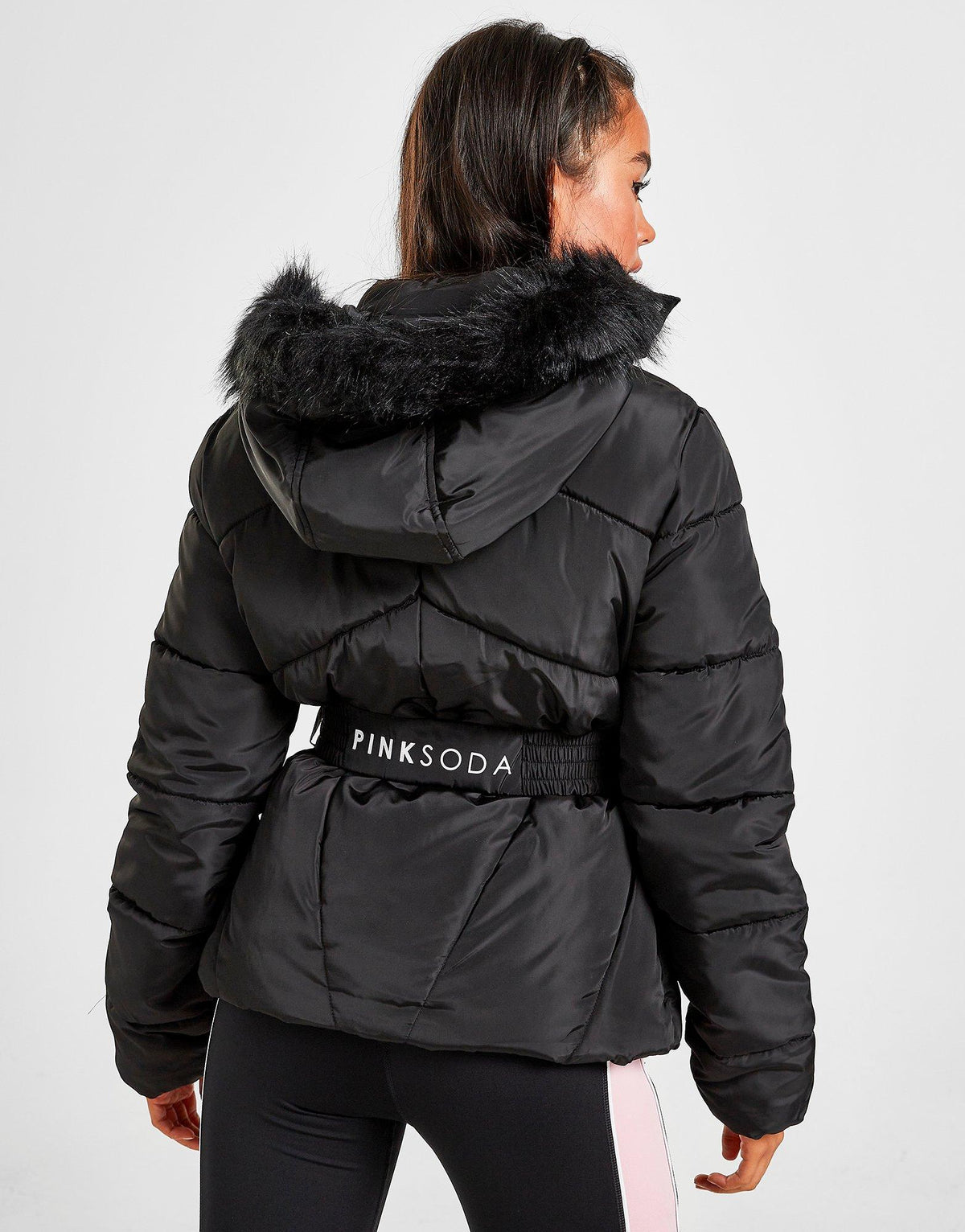 Fur Belted Jacket