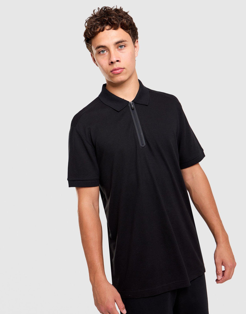 Zip Polo Shirt