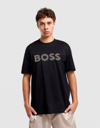 Stripe Embroidered T-Shirt