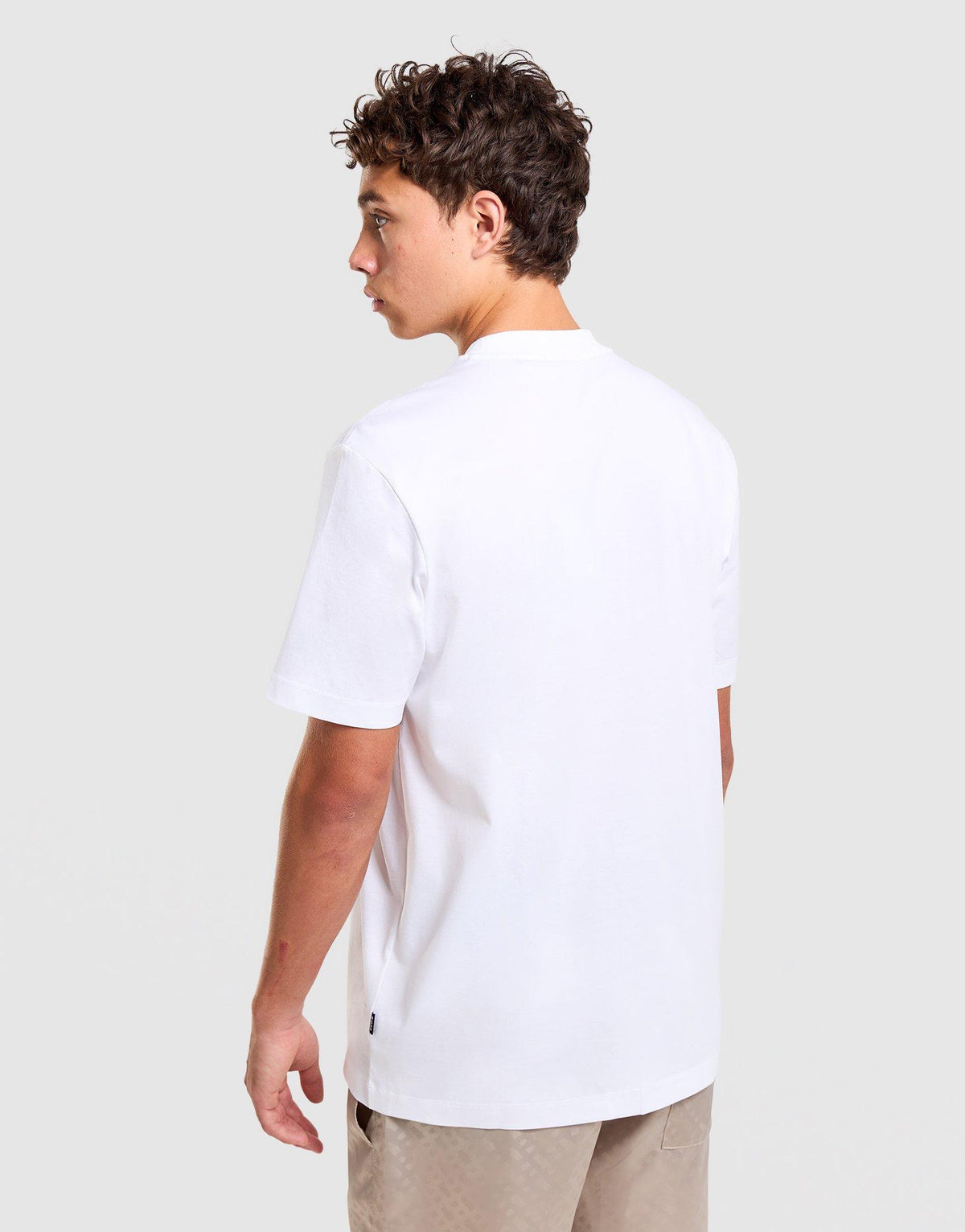 Stripe Embroidered T-Shirt