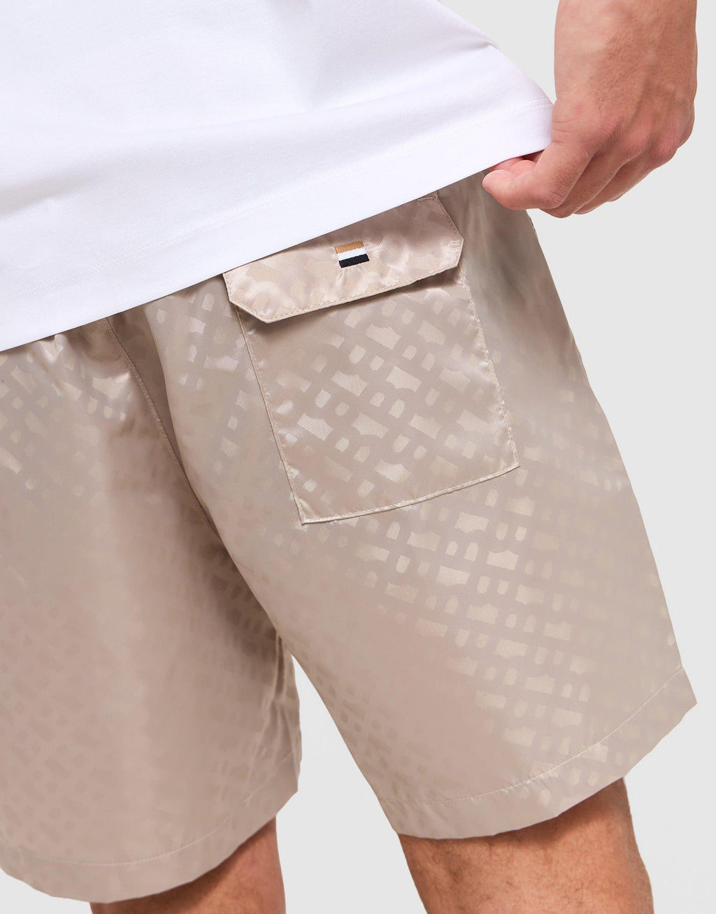 Woven All-Over Print Shorts
