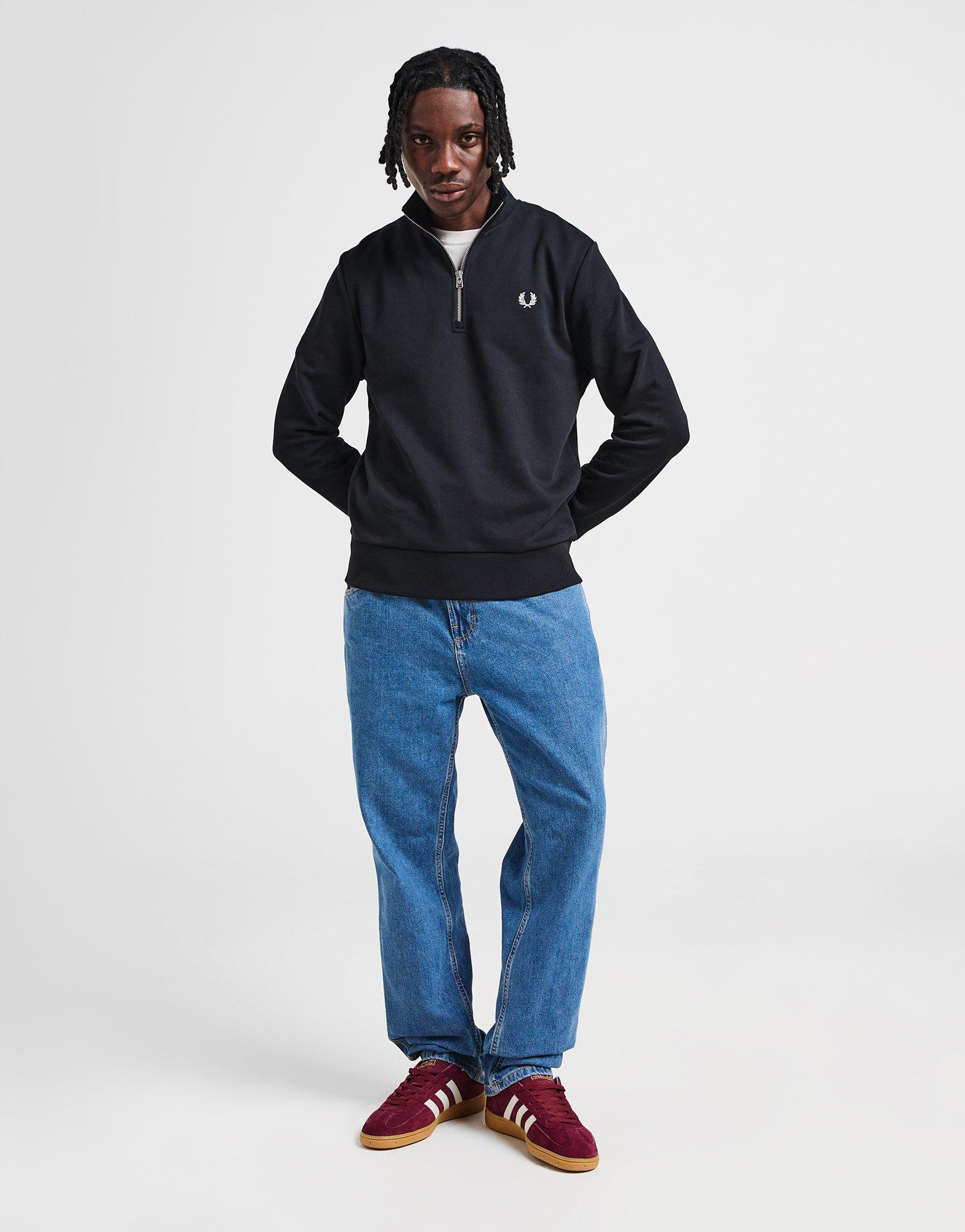 1/2 Zip Track Top