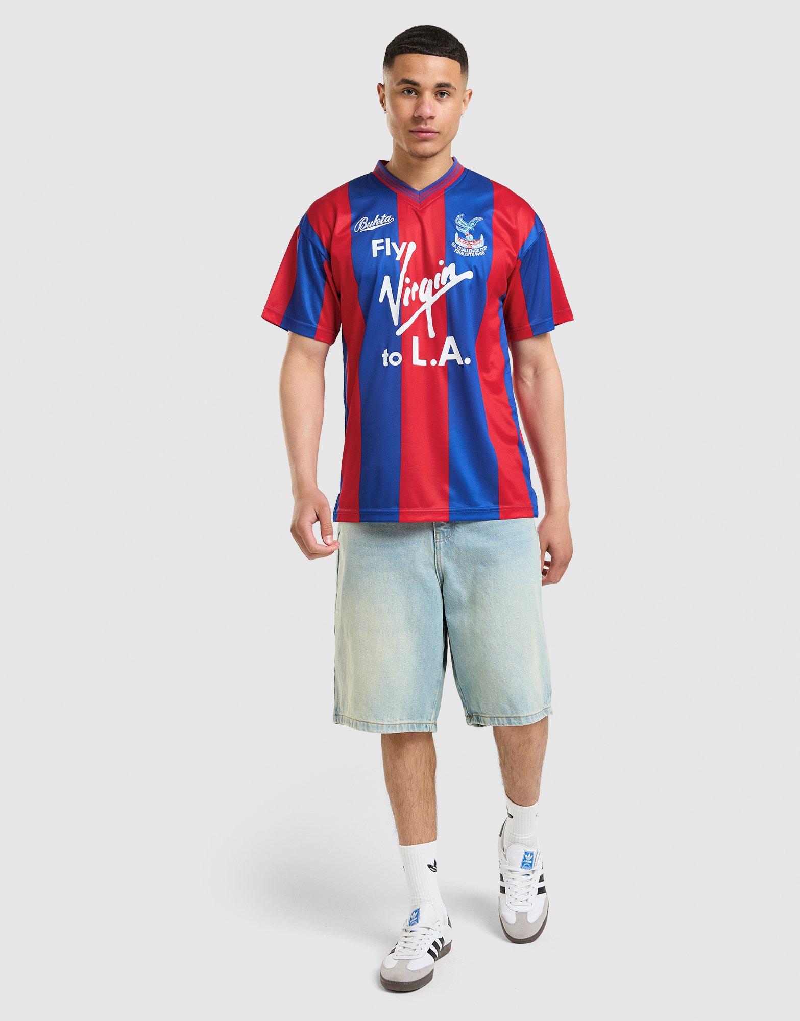 Crystal Palace FC 1990 Retro FA Cup Shirt