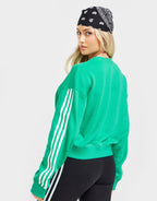 3-Stripes Crop Crew Sweatshirt