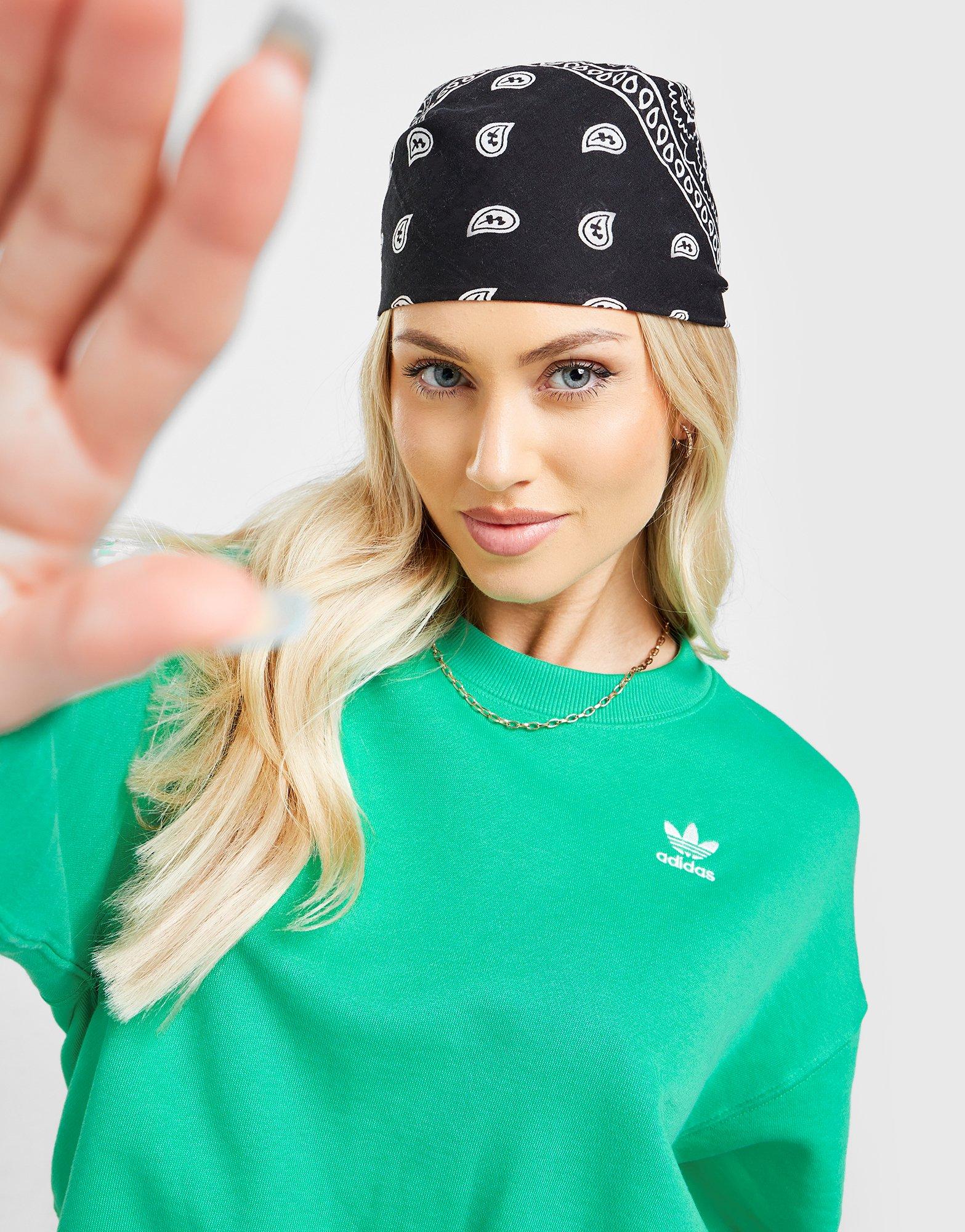 3-Stripes Crop Crew Sweatshirt
