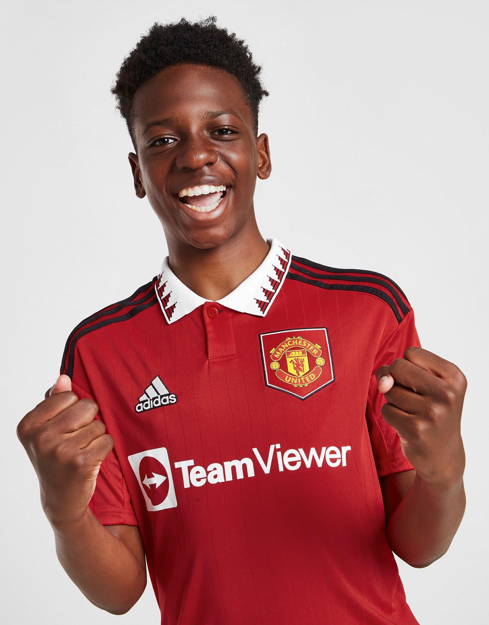 Manchester United Fc 2022/23 Home Shirt Junior's
