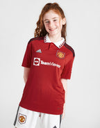 Manchester United Fc 2022/23 Home Shirt Junior's
