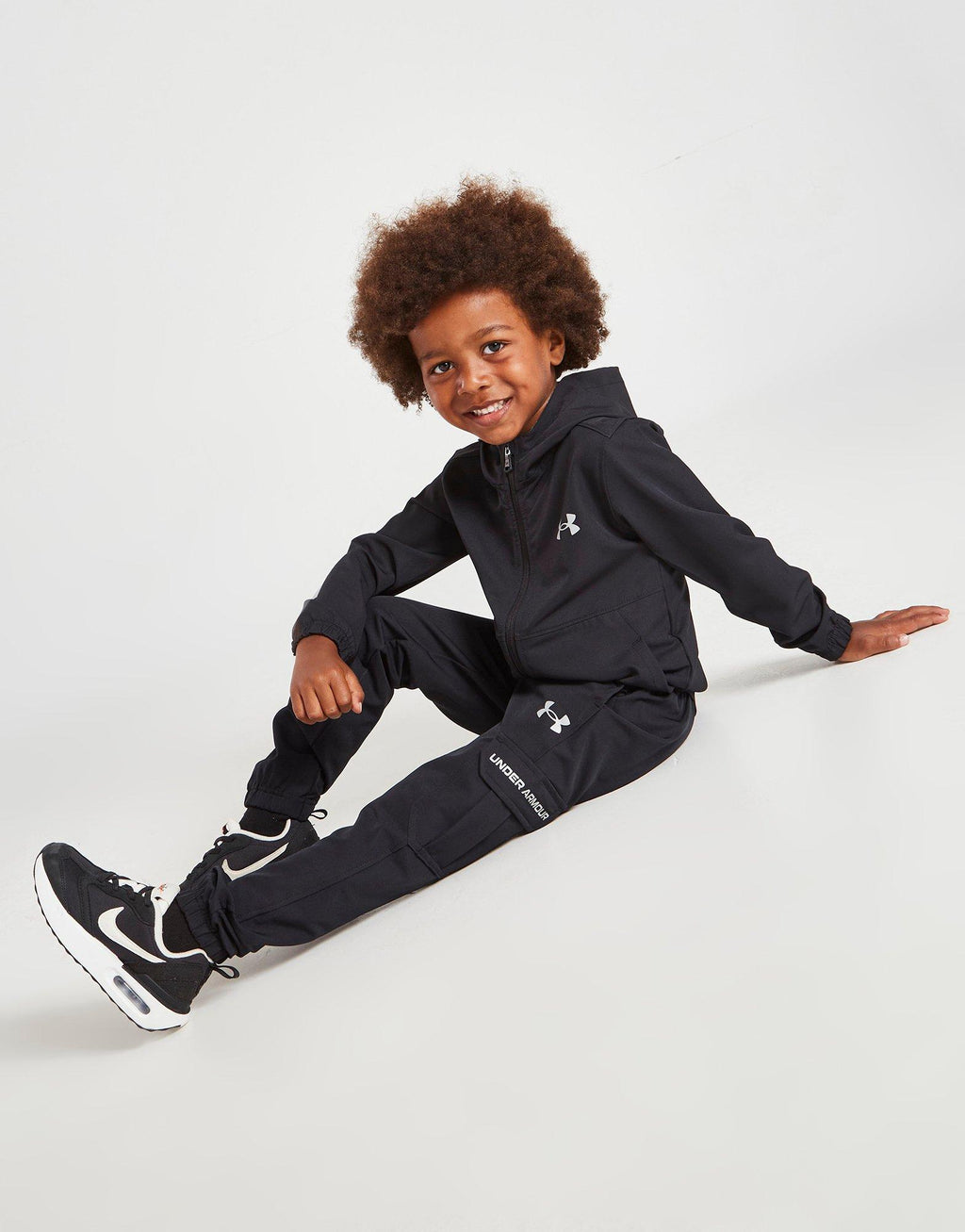 Vanish Full Zip Hooded Tracksuit Children's