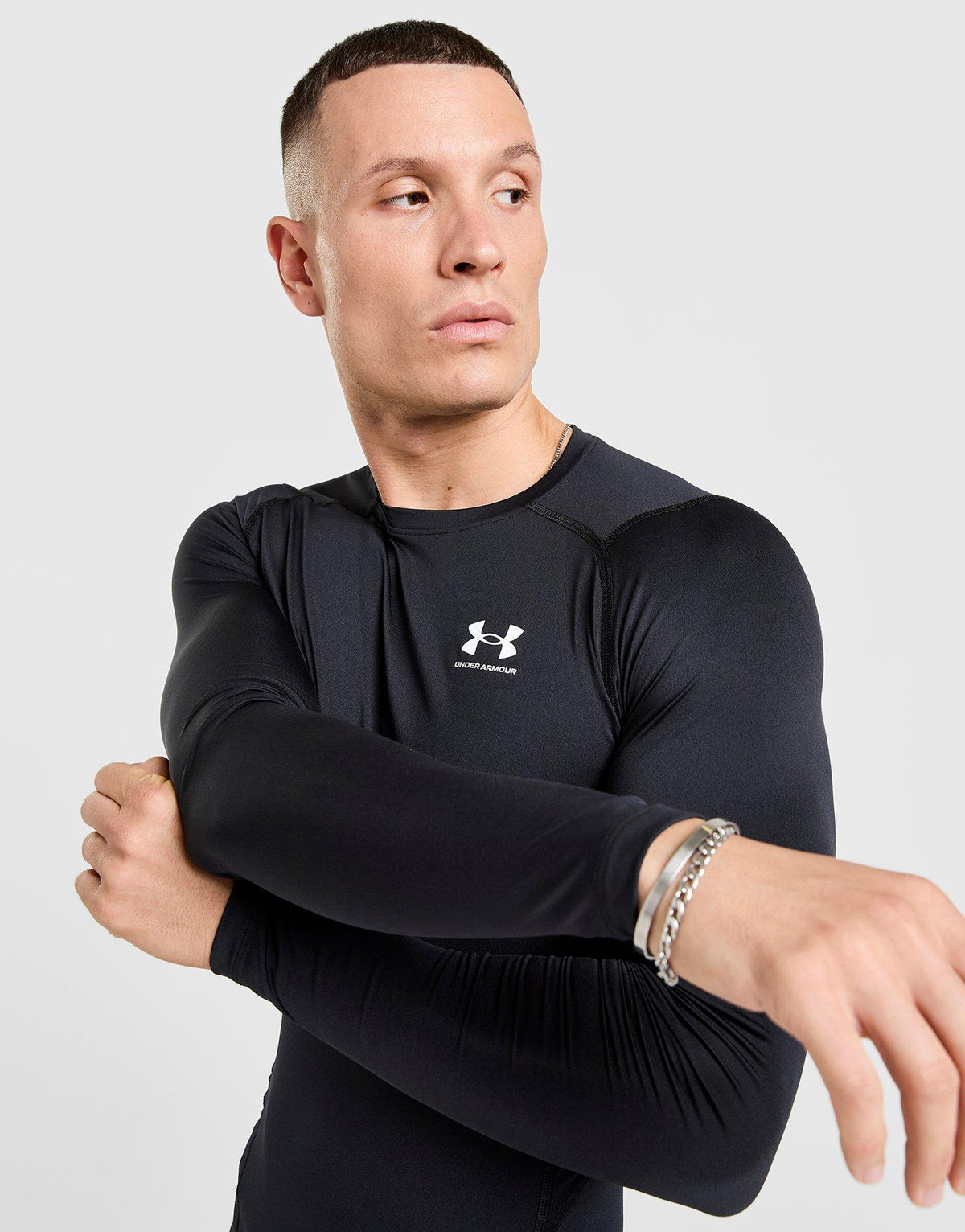 Men's HeatGearÂ® Armour Compression Long Sleeve Tee