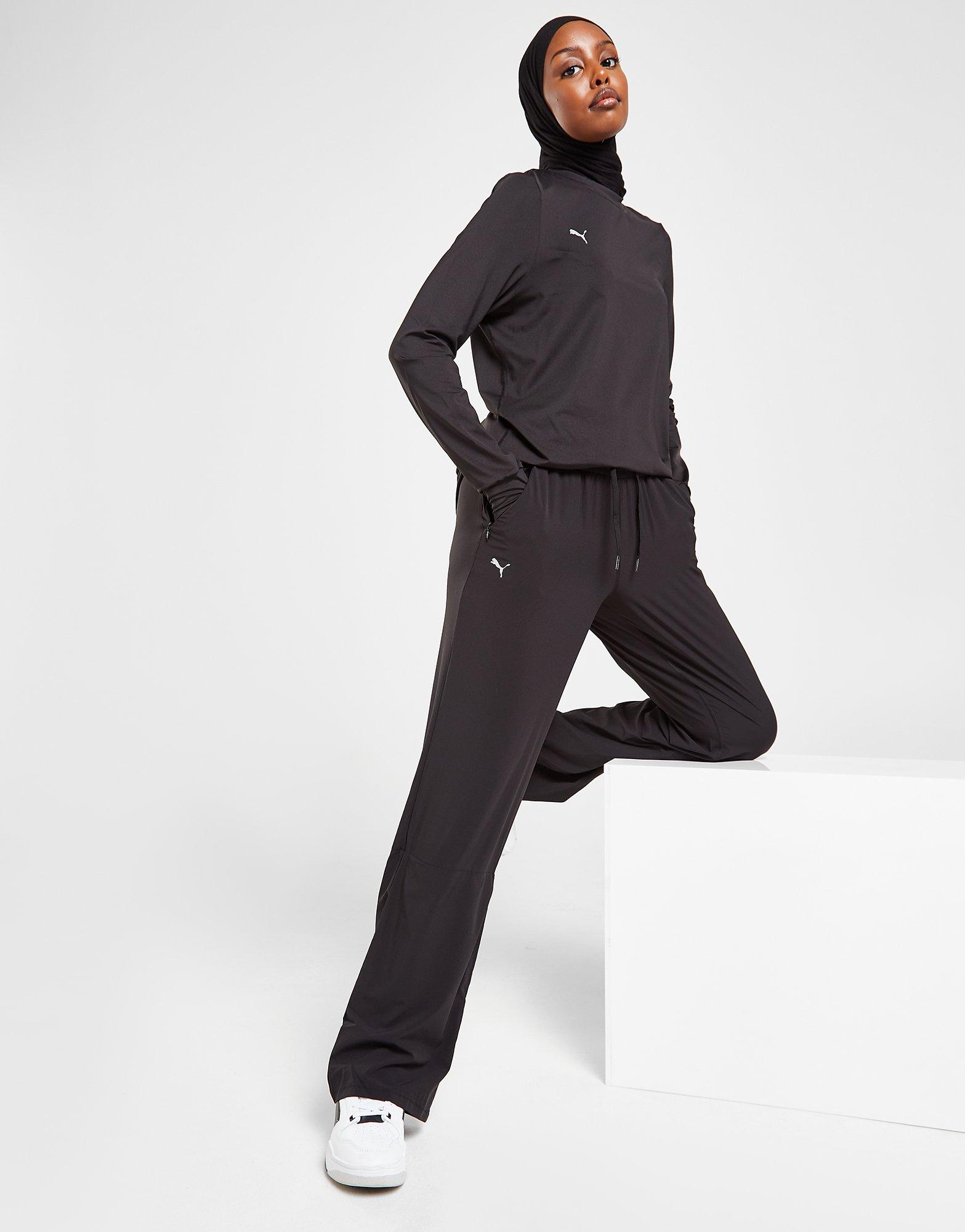 Modest Wide Leg Track Pants