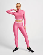 Logo Crop 1/4 Zip Top