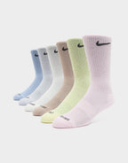 6-Pack Everyday Cushioned Training Crew Socks