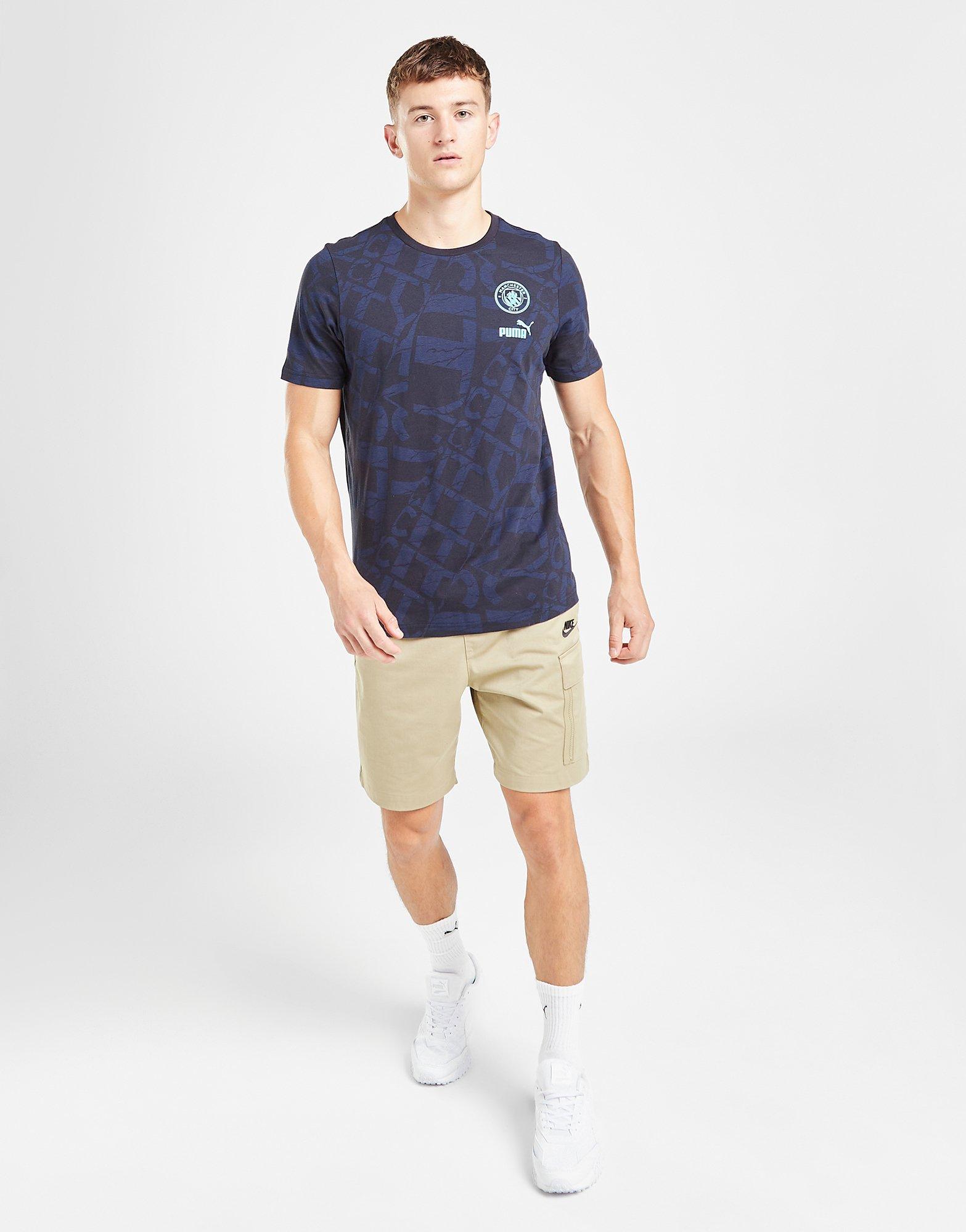 Manchester City Fc All Over Print Shirt