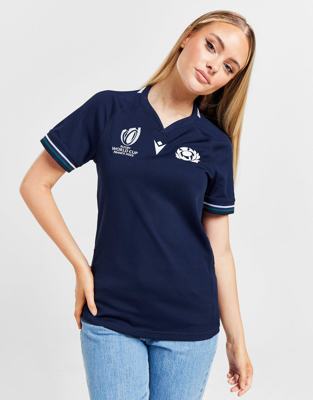 Scotland Rugby Union Rwc 2023 Home Shirt Women's