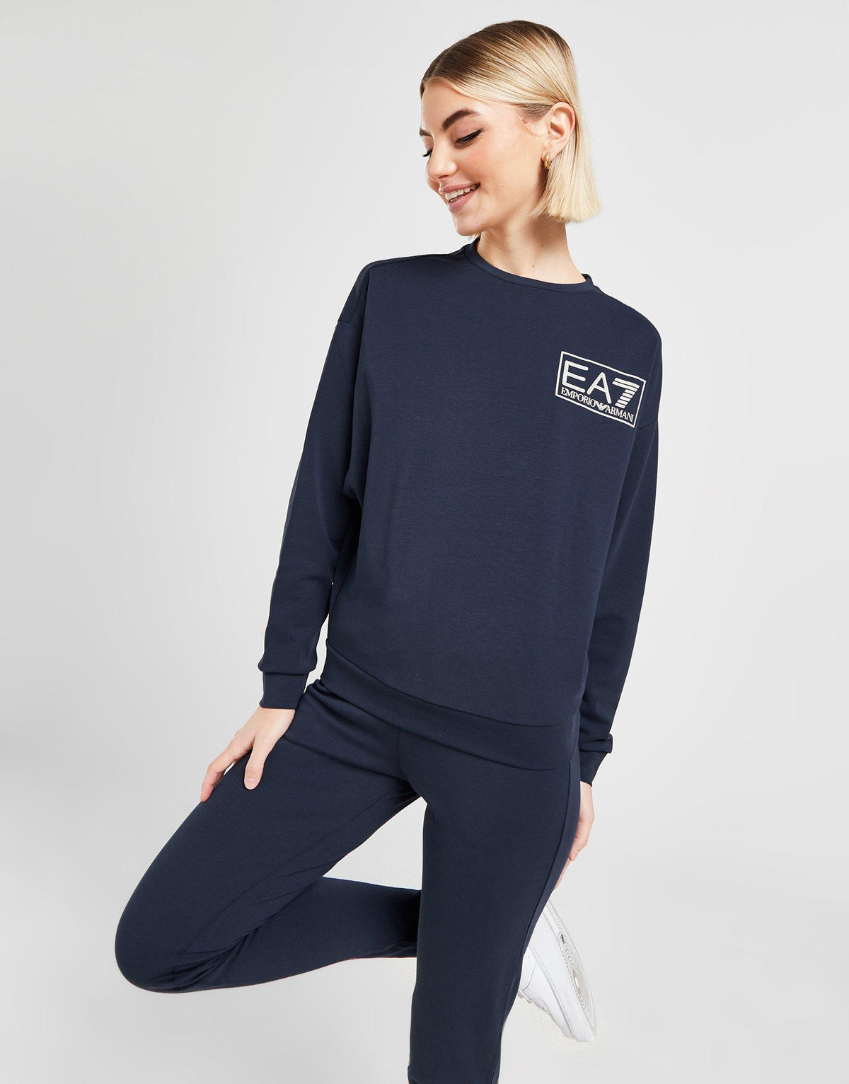 Sparkle Box Logo Sweatshirt/Leggings Set