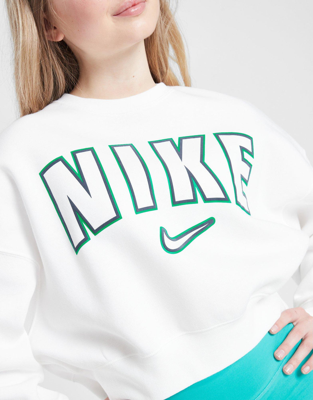 Girls' Trend Fleece Crew Sweatshirt Junior