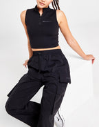 Astro 1/4 Zip Tank Top