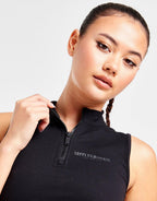 Astro 1/4 Zip Tank Top