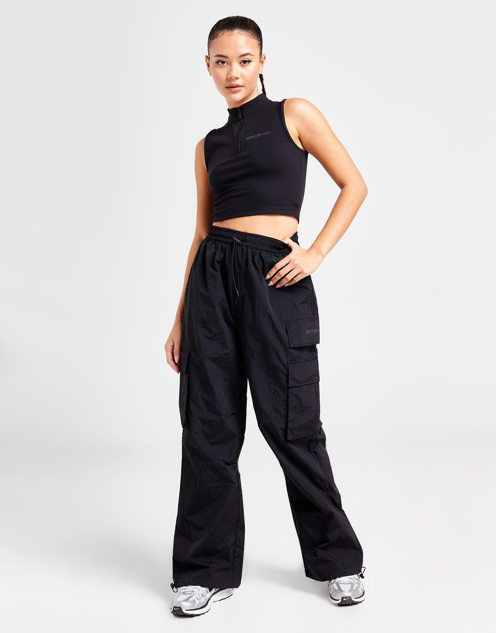 Astro 1/4 Zip Tank Top