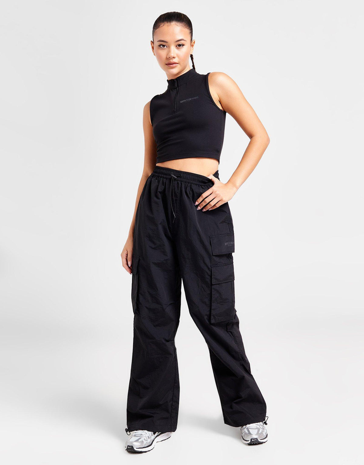 Astro 1/4 Zip Tank Top