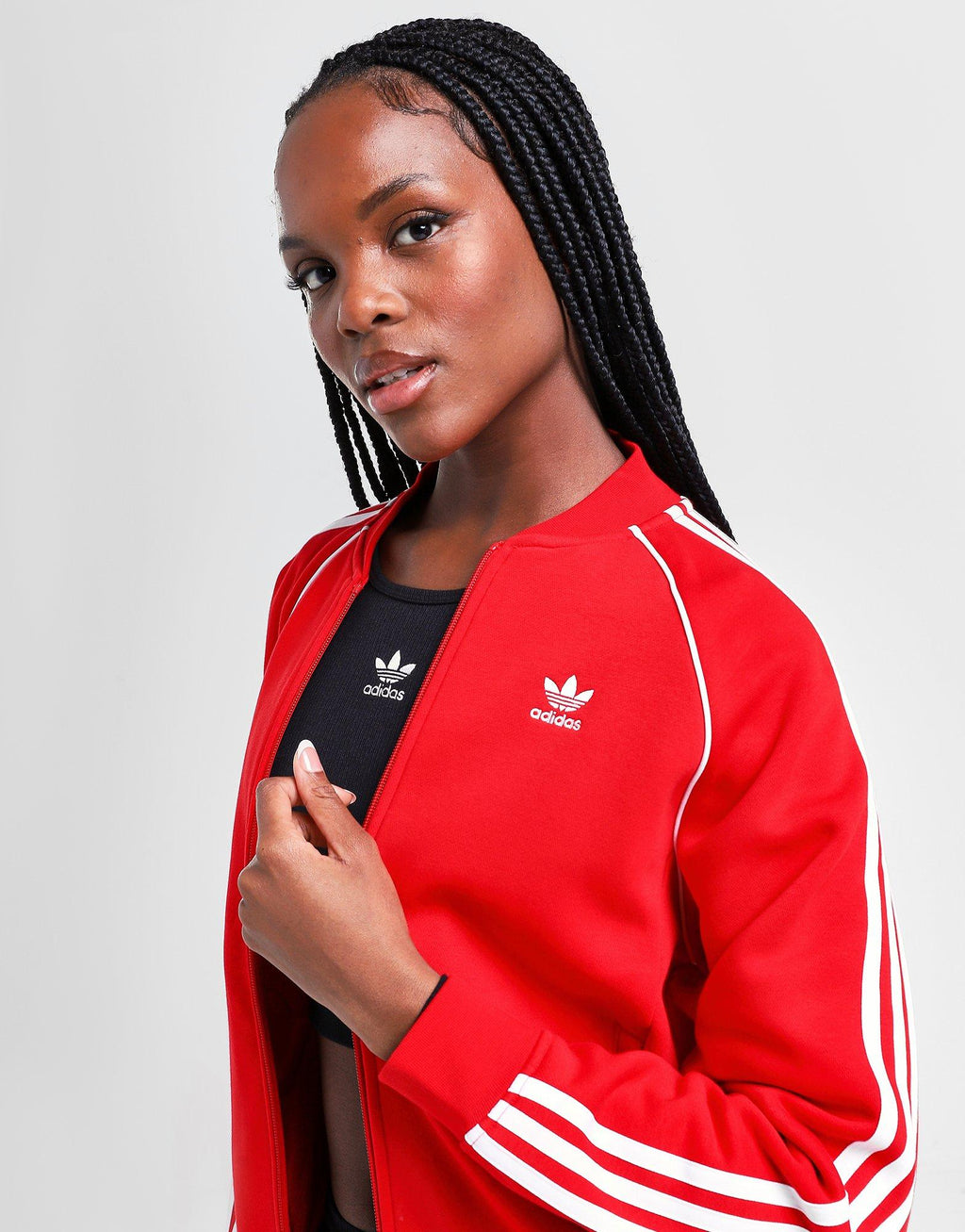 3-Stripes Fleece Bomber Jacket
